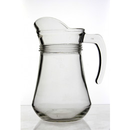 Jarra Agua grabada con mi logo Cónica