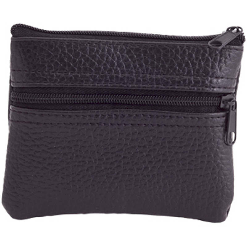 monedero publicitario polipiel CAMEL color negro