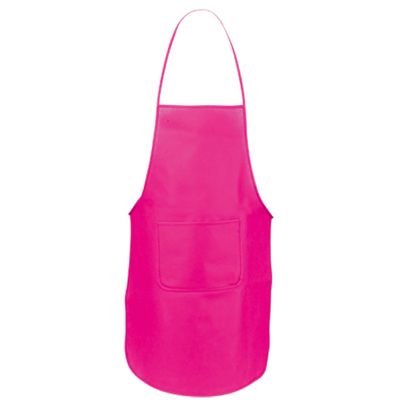delantal promocional rosa