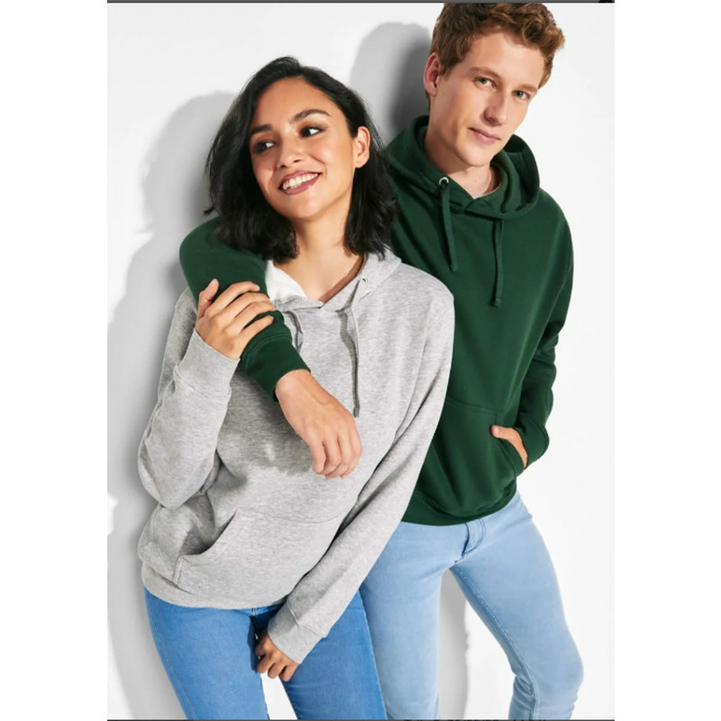 sudadera algodón con capucha personalizada