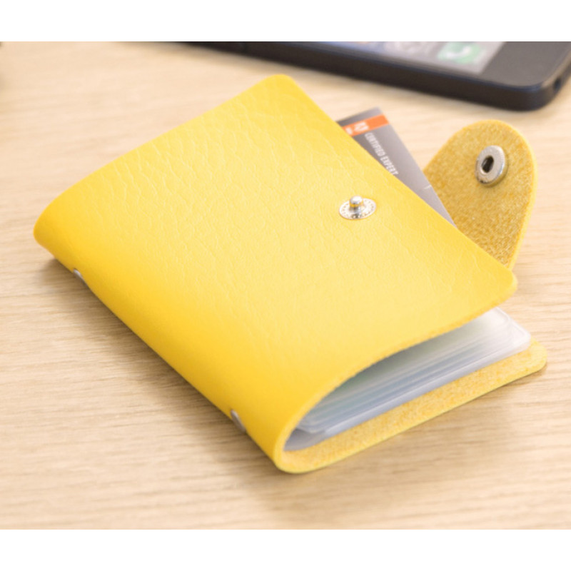 Tarjetero polipiel personalizable 10 departamentos 