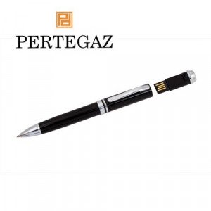 Bolígrafo metálico usb filio 4 Gb, marca Pertegaz.