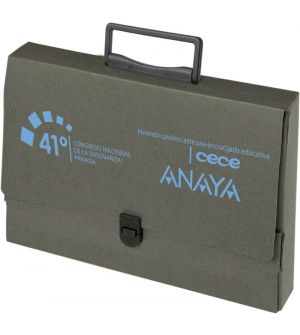 Maletín Cartón Reciclado Negro