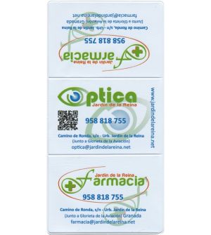 Funda tarjeta crédito triple