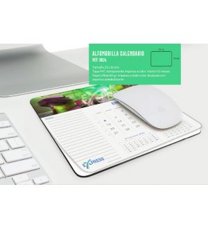 Alfombrilla calendario