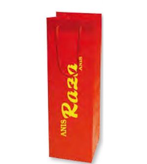 Bolsa de regalo PVC en tamaño ancho:(11 cm) + Fuelle(10 cm) x Alto(36 cm)