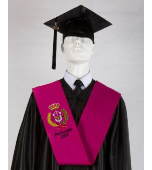 banda graduación universidad bordada