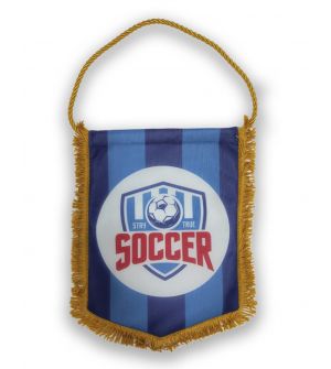 Banderín deportivo Pentagonal personalizado