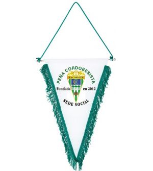 Banderín deportivo Triangular
