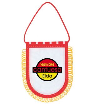 Banderín deportivo 2 caras