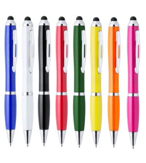 boligrafo giratorio personalizado con su publicidad de empresa variedad de colores