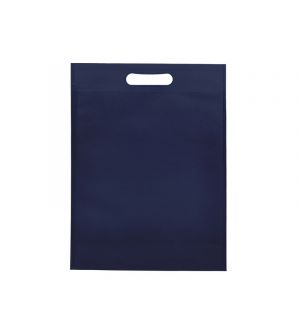 bolsa asa troquel azul oscuro