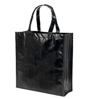 bolsa publicitaria acabado brillo 38x40x12 cm asas cortas