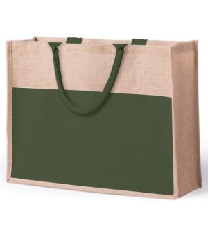 bolsa no tejido sencilla bicolor