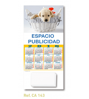 Calendario cocina 15X32 cm