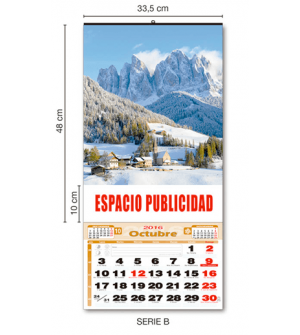 Calendario Pared serie E