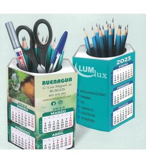 Calendario cubilete exclusivo