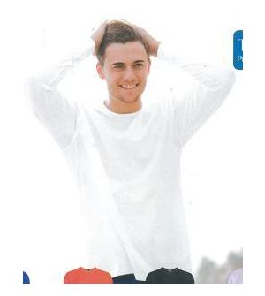 Camiseta Manga larga 100% poliester punto liso