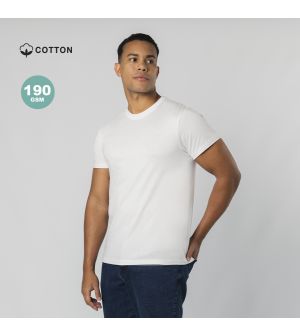 Camiseta Algodón Blanca Unisex Personalizable
