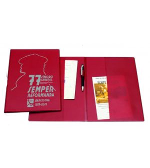 Carpeta vinilo  folio 2 bolsillos verticales