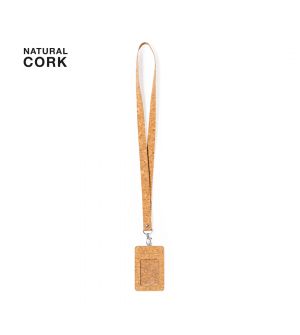 Colgador Lanyard Corcho Personalizable