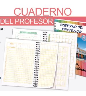 Cuaderno del profesor personalizado para este curso escolar