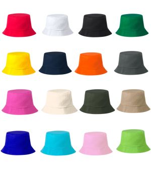 Gorro bob de algodón personalizado colores disponibles 