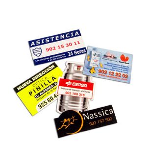 Imanes Publicitarios rectangulares