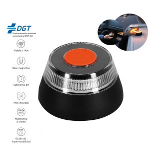 Baliza V16 Geolocalizada color negro