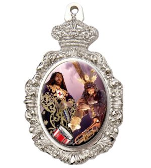 Medallón cofrade con foto personalizado