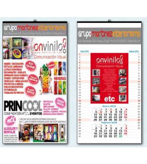 Calendario notas bimensual