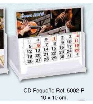 Calendario Sobremesa mensual CD Exclusivo