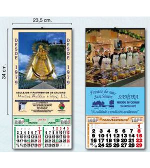 Calendario Pared exclusivo