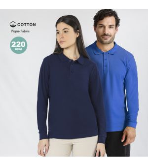 Polo Manga Larga Adulto Personalizable