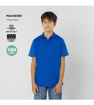 Polo Técnico Manga Corta Infantil