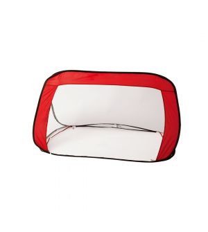 lápiz madera natural con goma color rojo personalizable con tu publicidad