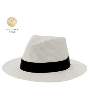 Sombrero Paja Blanco