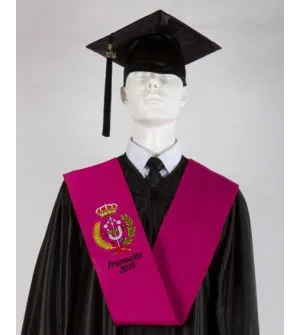 banda graduación universidad bordada