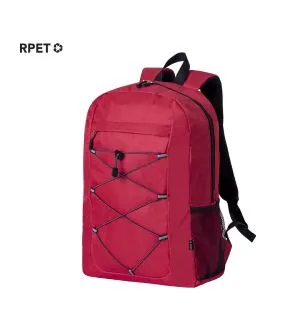 Mochila RPET 600D Personalizada con Bolsillos y Cuerda Frontal