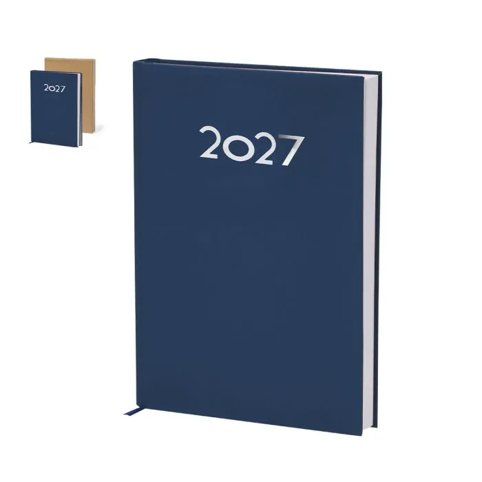 Agenda Anual 2027 día página personalizada