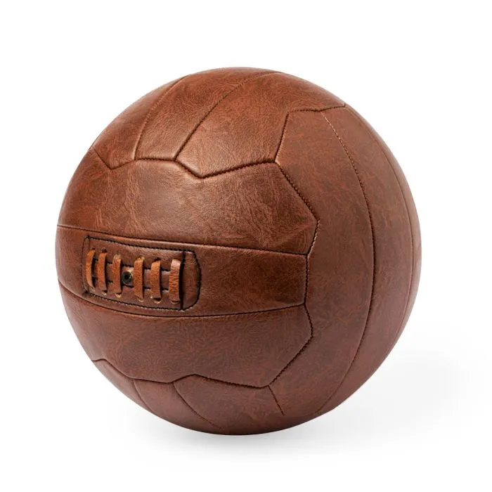 Balón de Futbol Retro o Vintage de Polipiel 