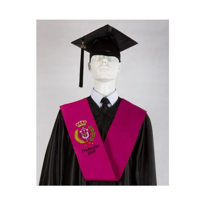 banda graduación universidad bordada