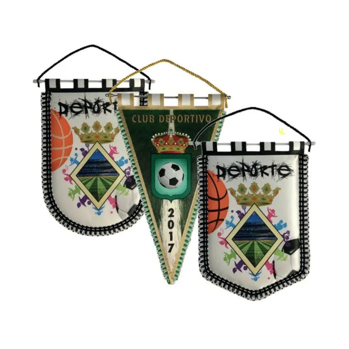 Banderin deportivo personalizado 3 formatos a elegir