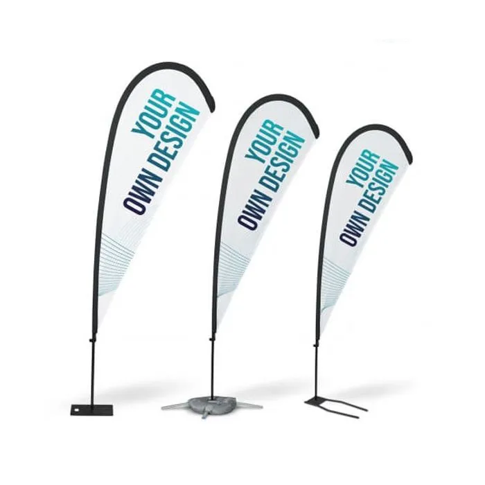 Bandera Fly Banner gota personalizada