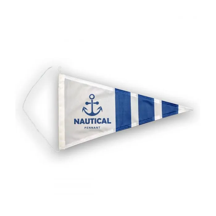 Banderin triangular nautíco personalizado