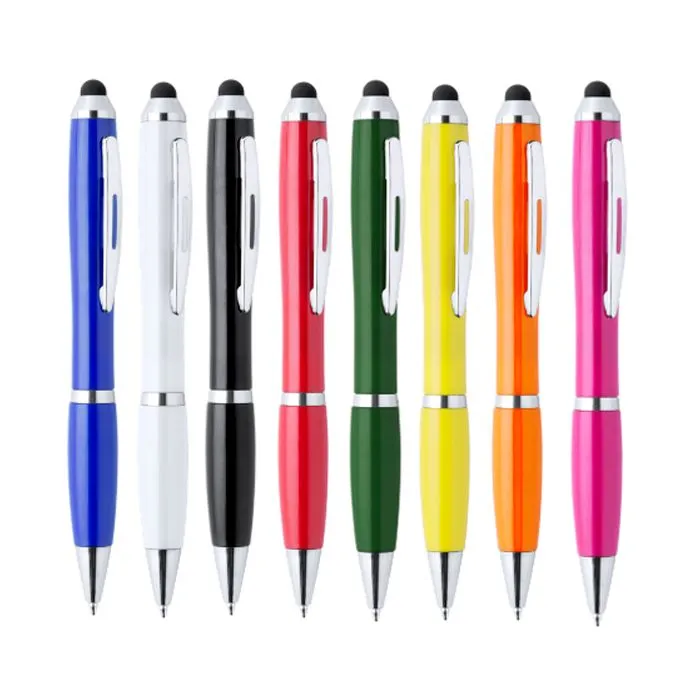 boligrafo giratorio personalizado con su publicidad de empresa variedad de colores