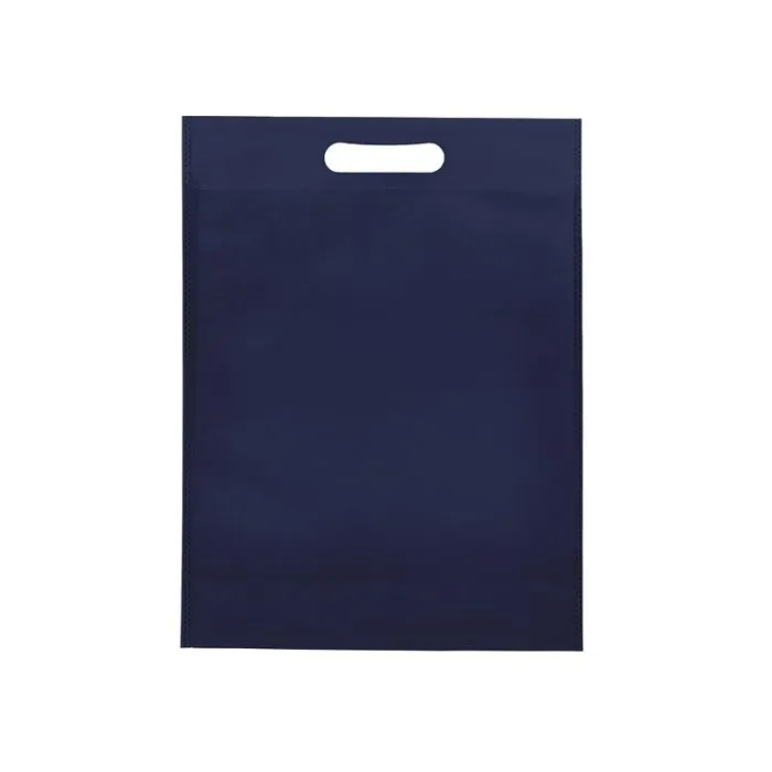bolsa asa troquel azul oscuro