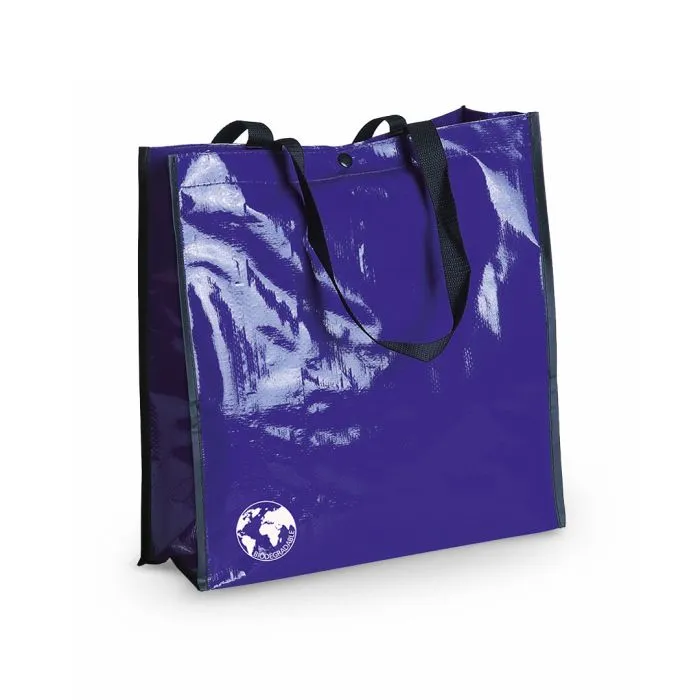 bolsa de rafia biodegradable para comercios personalizada. medidas 38x38x12 cm