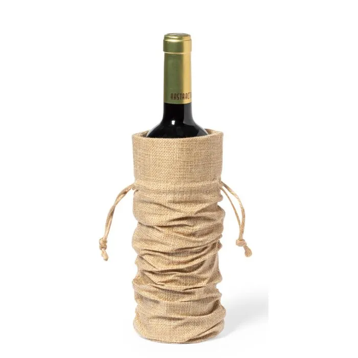 Funda para vestir una botella de vino de regalo
