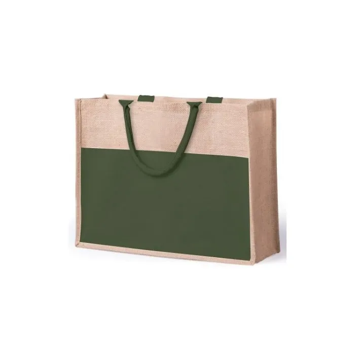 bolsa no tejido sencilla bicolor
